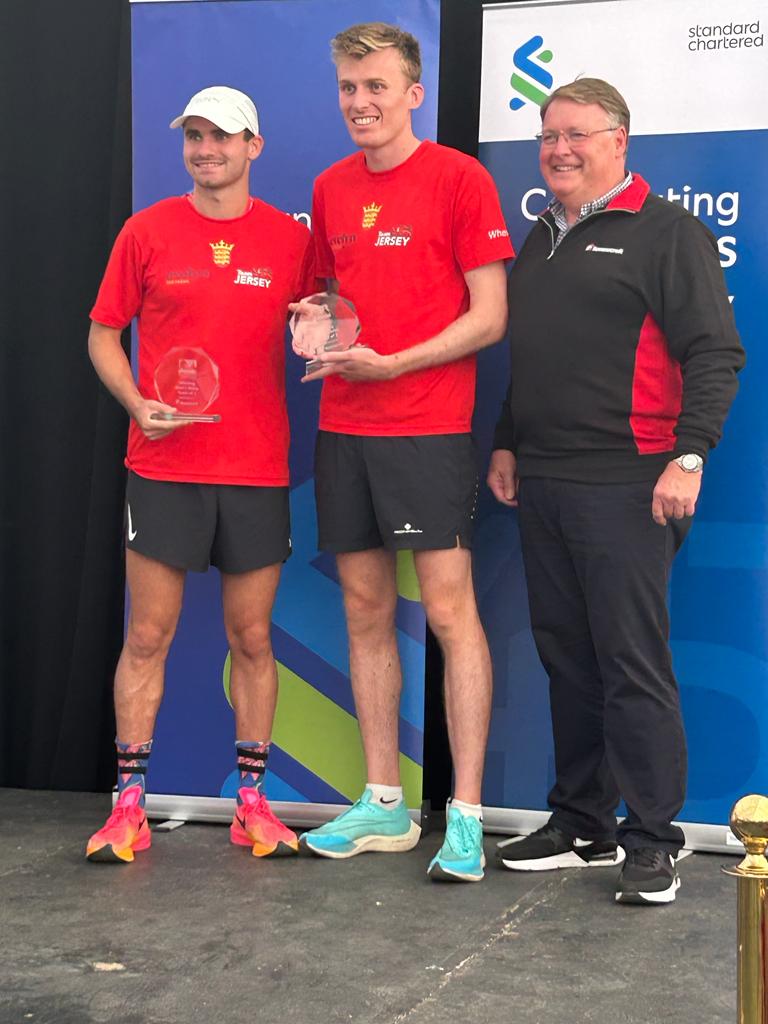 Standard Chartered Jersey Marathon 2023 JSAC Roundup Jersey Spartan