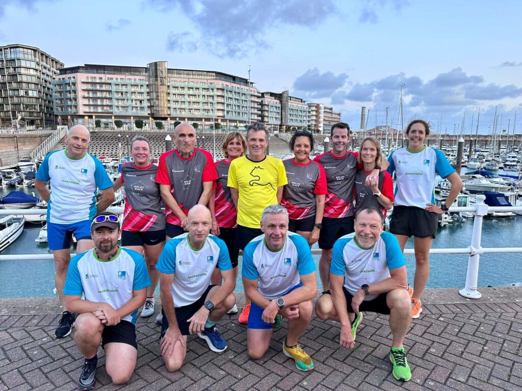 Standard Chartered Jersey Marathon 2023 JSAC Roundup Jersey Spartan